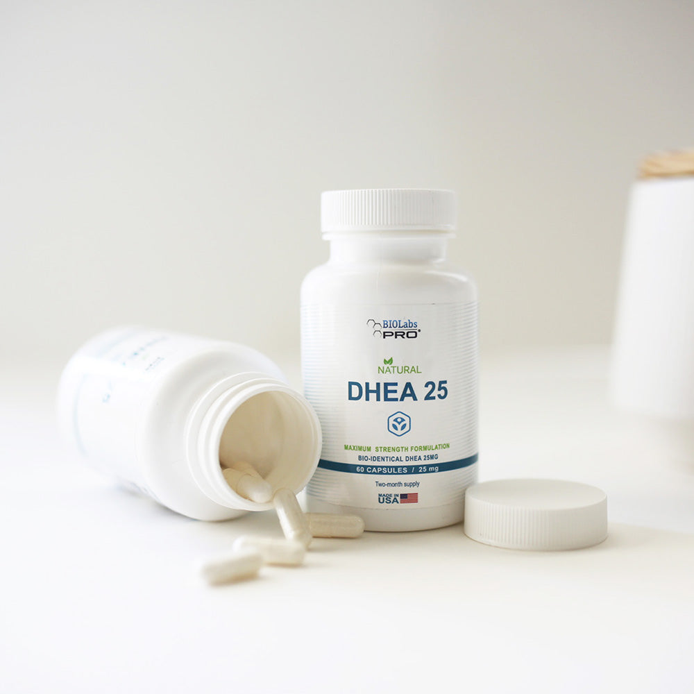 DHEA 25MG PROFESSIONAL STRENGTH ORAL SUPPLEMENT - 60CT 2 MONTH SUPPLY