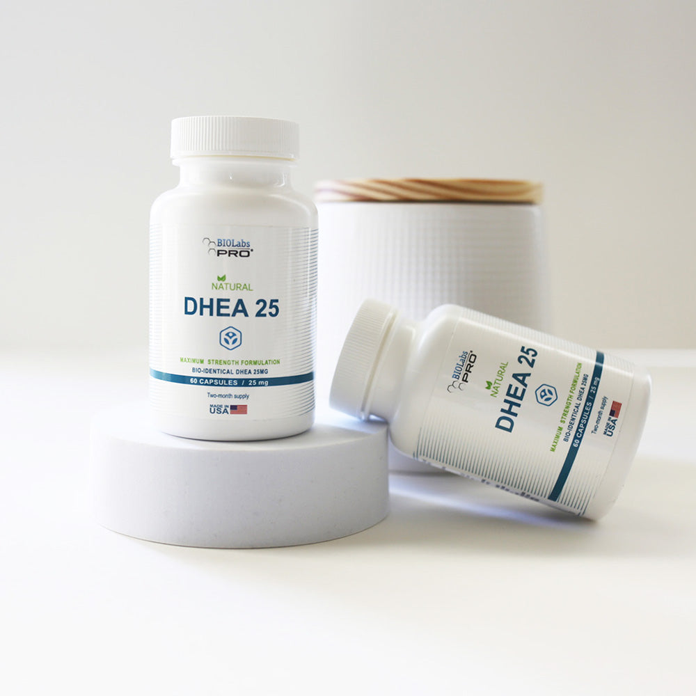 DHEA 25MG PROFESSIONAL STRENGTH ORAL SUPPLEMENT - 60CT 2 MONTH SUPPLY