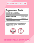 BIOLabs PRO Myo-Inositol Supplement 1000mg – Natural Dietary Support for Cellular Health & Wellness