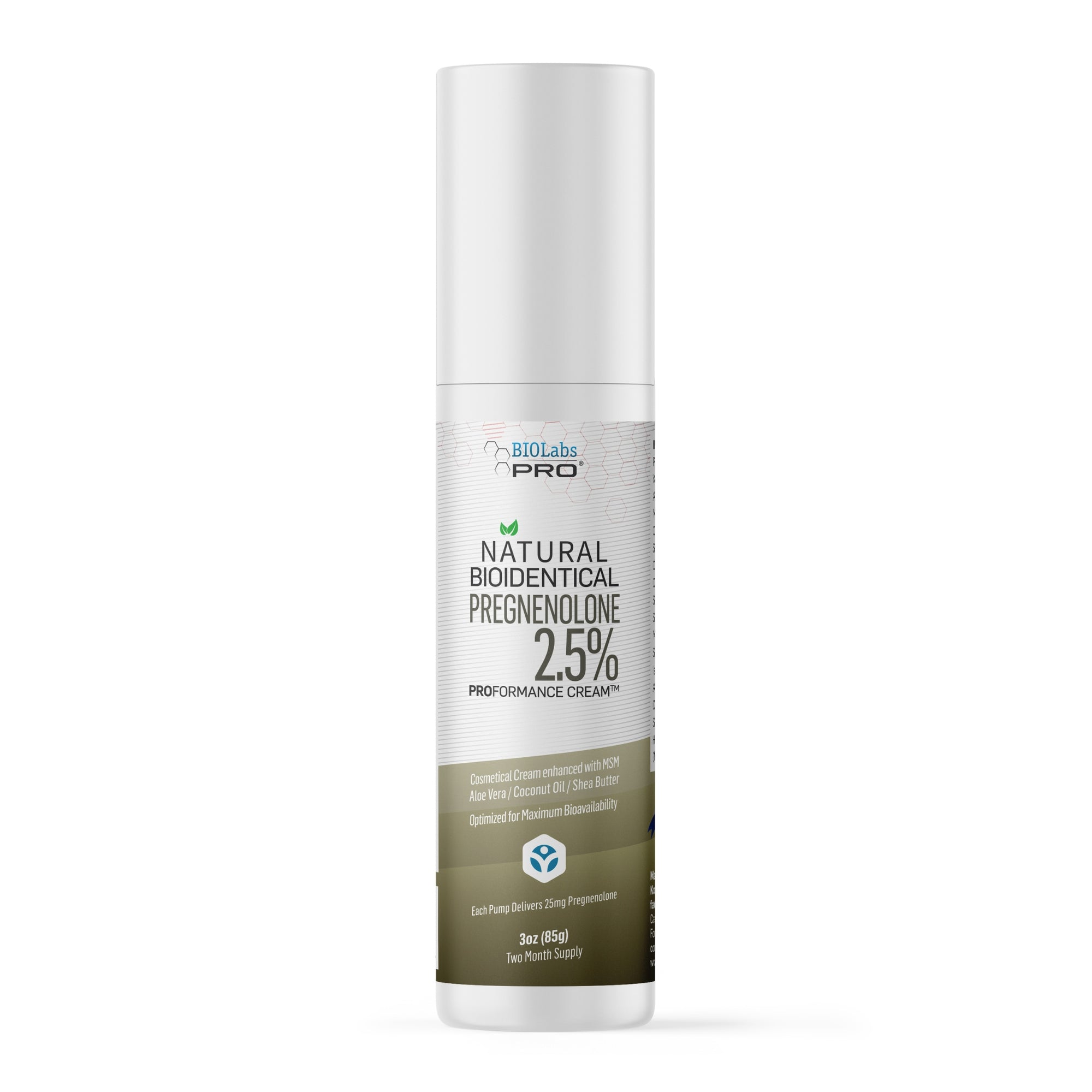 BIOLabs PRO® Natural Pregnenolone Cream