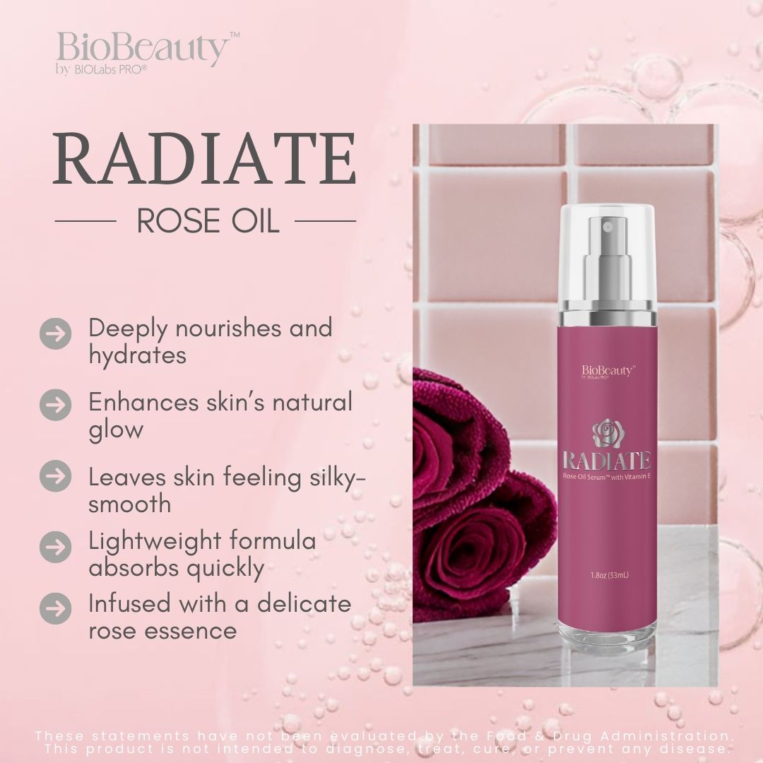 BioBeauty RADIATE Rose Oil Serum