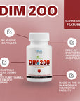 DIM 200mg Professional Strength Oral Supplement - 60ct 2 Month Supply