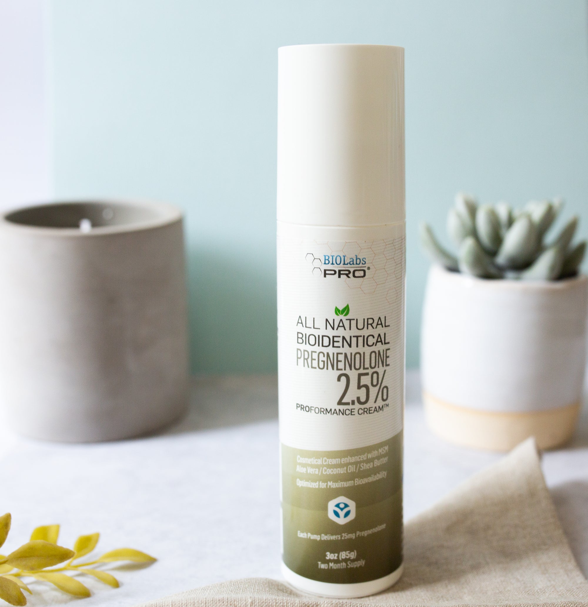 BIOLabs PRO® Natural Pregnenolone Cream