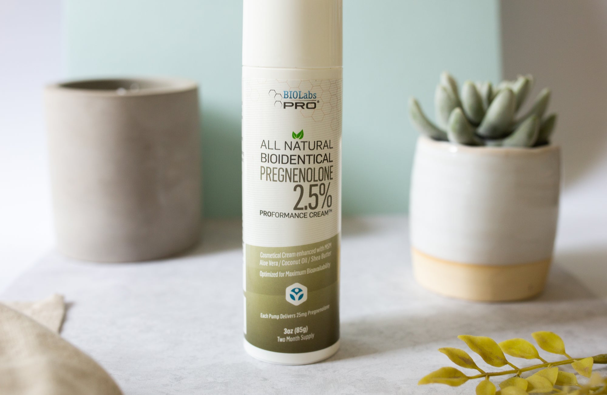 BIOLabs PRO® Natural Pregnenolone Cream