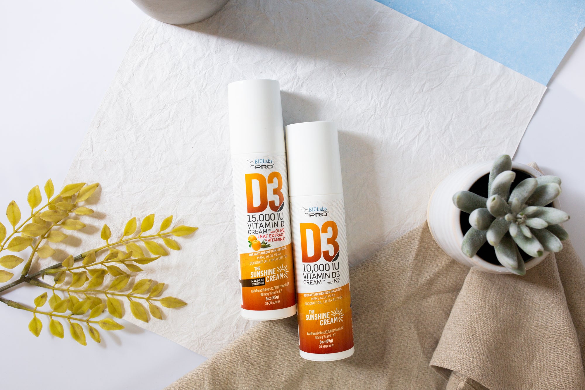 BIOLabs PRO® Natural 15000 IU Vitamin D Cream
