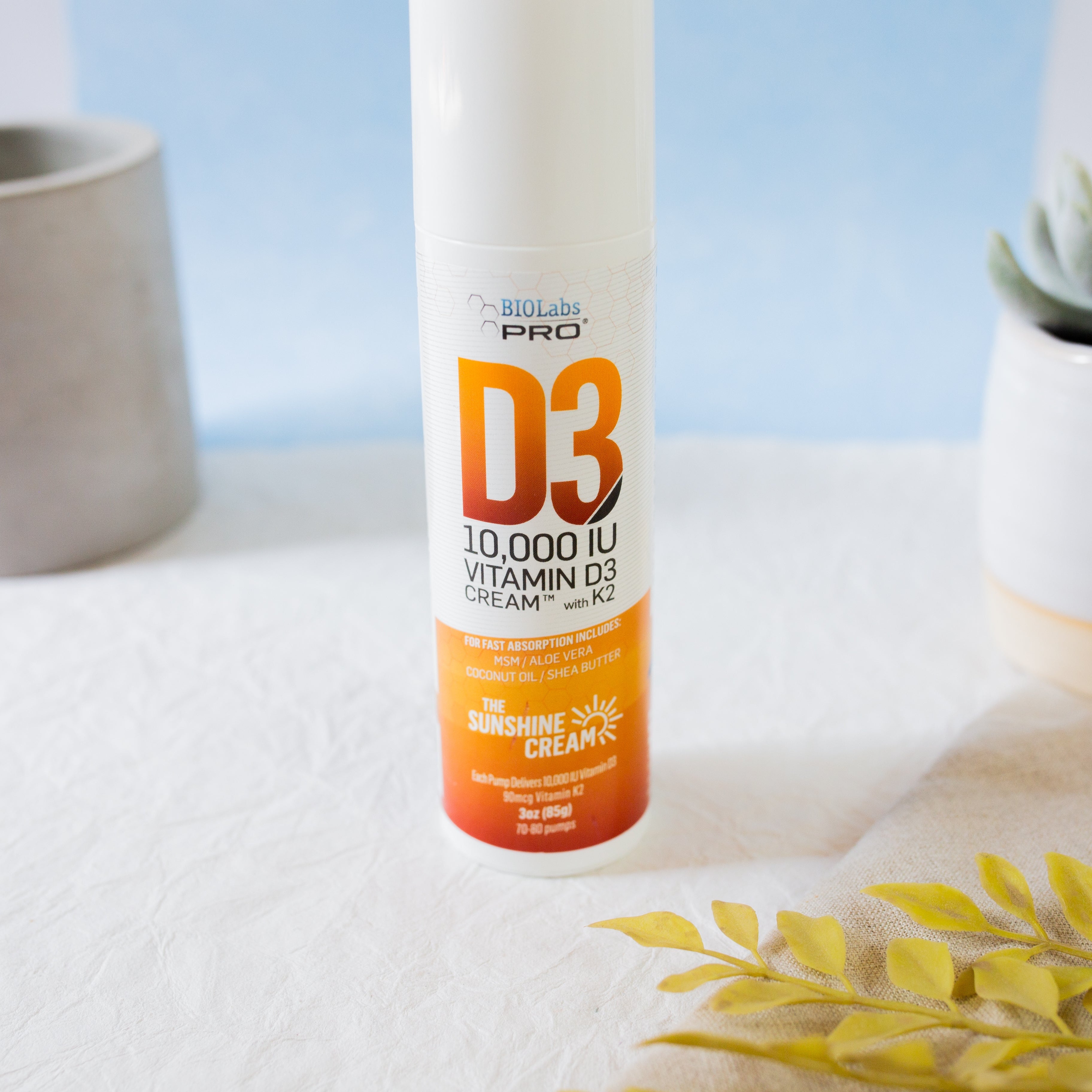 BIOLabs PRO® D3 10,000 IU Vitamin D Cream – BIOLabs PRO®
