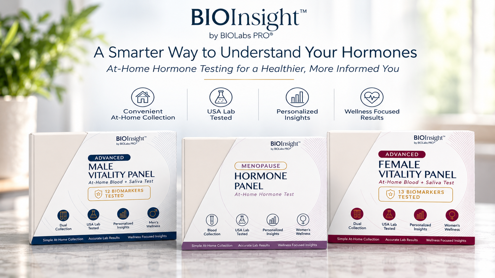 BIOLabs PRO Announces Launch of BIOInsight™ At-Home Hormone Testing Platform to Help Consumers Better Understand Their Personal Hormone Health