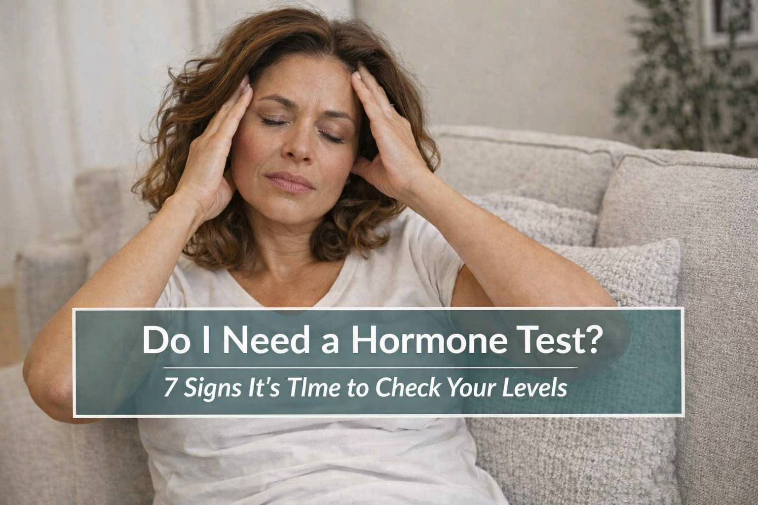 Do I Need a Hormone Test? 7 Signs It’s Time to Check Your Levels
