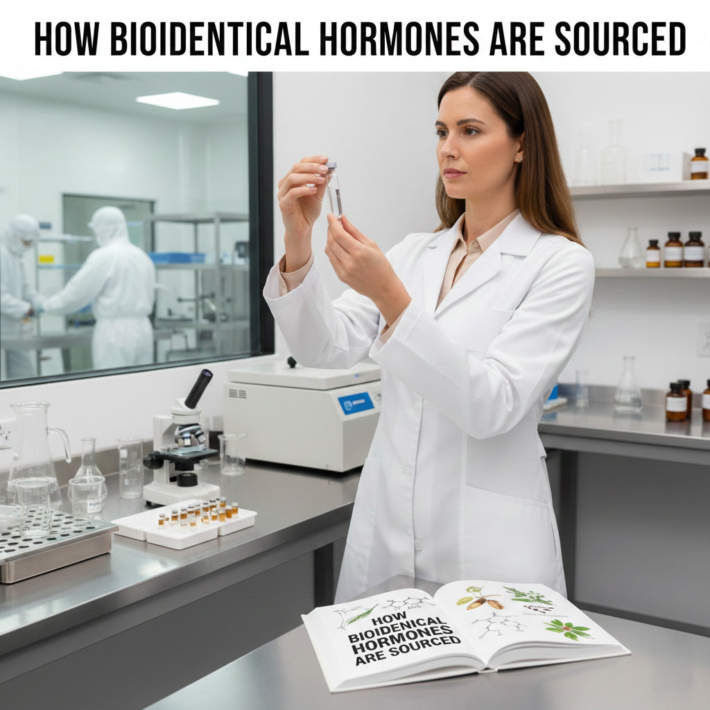 How bioidentical hormones are sourced: The plant-based myth vs. the lab-created reality