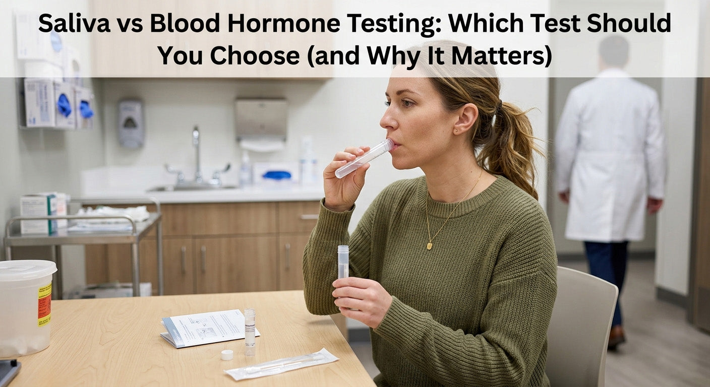Saliva vs Blood Hormone Testing: Which Test Should You Choose (and Why It Matters)