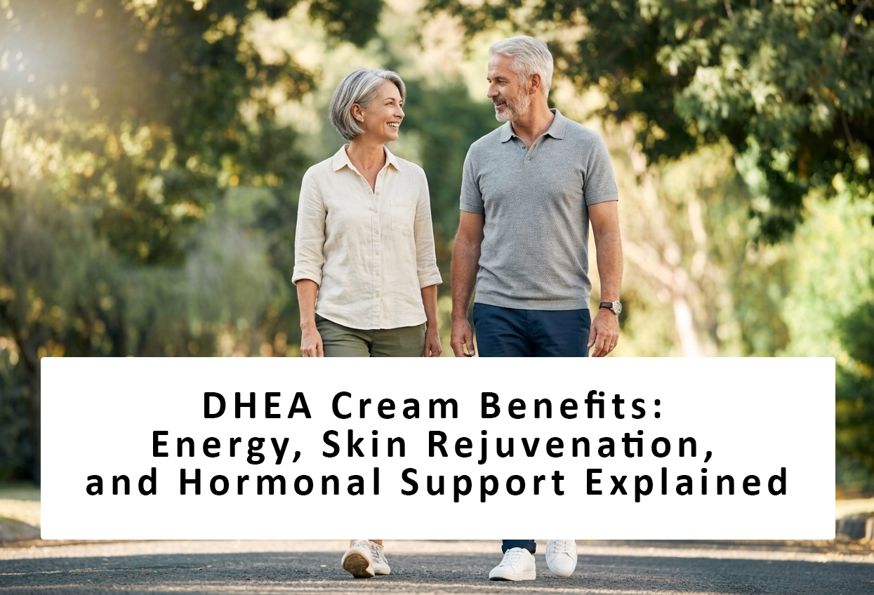 DHEA Cream Benefits: Energy, Skin Rejuvenation, and Hormonal Support Explained