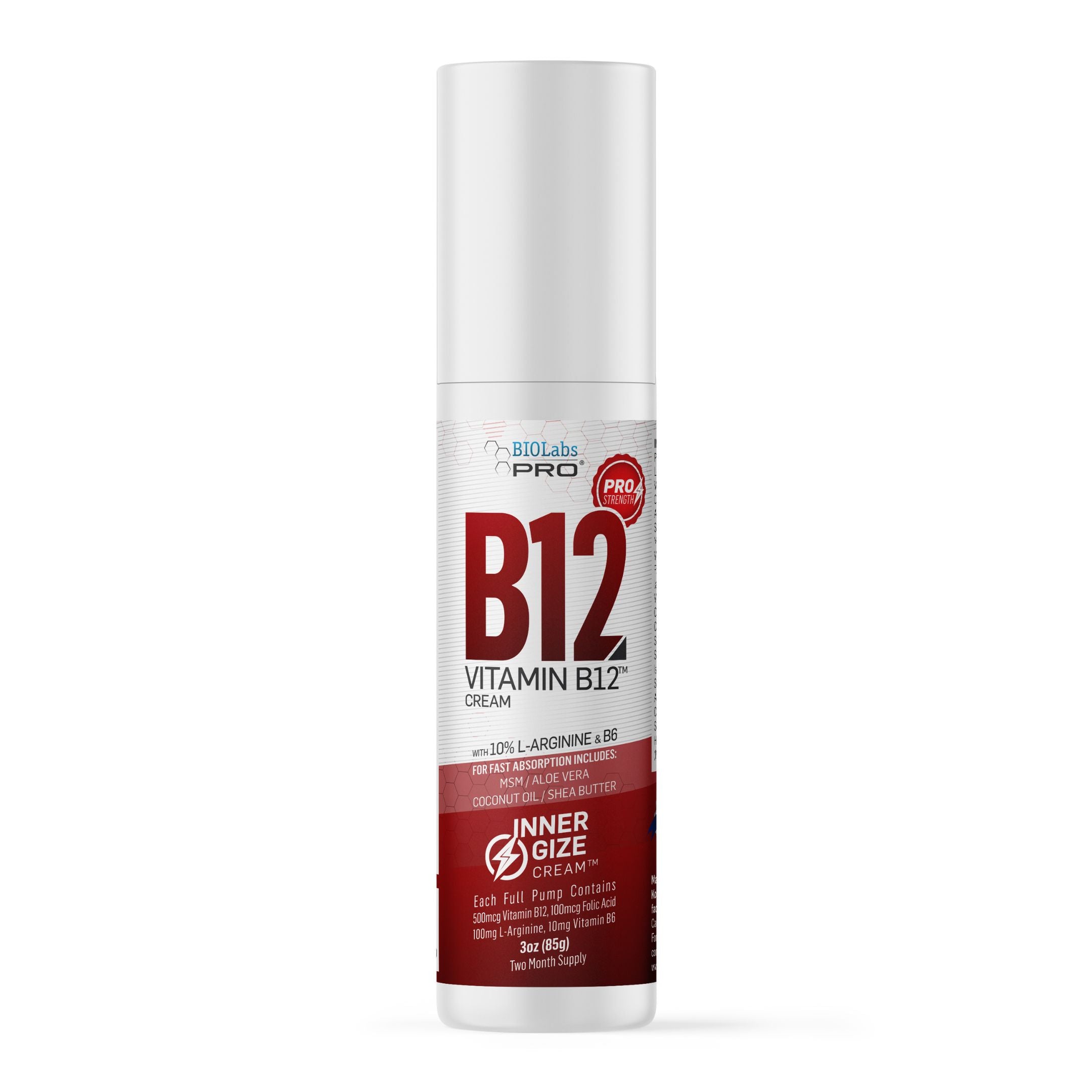 BIOLabs PRO® Natural B12 Cream – BIOLabs PRO® - Smarter Health And