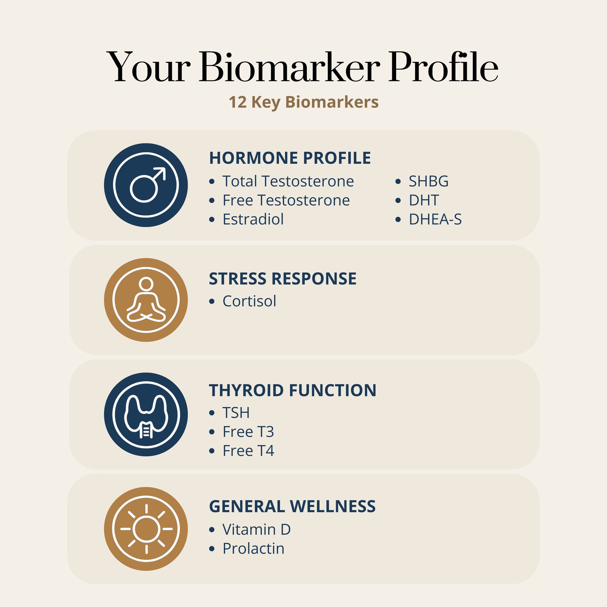 BIOInsight Advanced Male Vitality Panel by BIOLabs PRO, At Home Hormone Wellness Test for Men, Testosterone Cortisol Thyroid DHEA-S DHT SHBG, Personalized Hormone Blueprint Report, USA Lab Tested