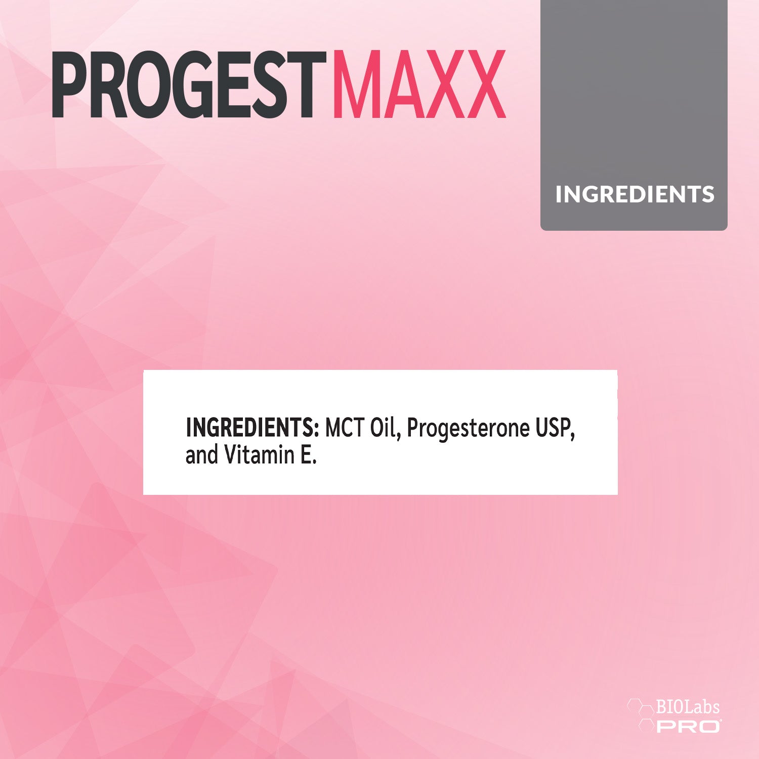 PROGEST MAXX - PROFESSIONAL STRENGTH 8mg PROGEST OIL