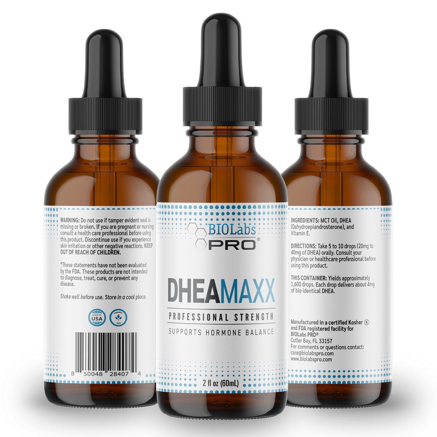 DHEA MAXX - Professional Strength / 4mg DHEA Oil