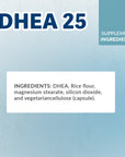 DHEA 25MG PROFESSIONAL STRENGTH ORAL SUPPLEMENT - 60CT 2 MONTH SUPPLY