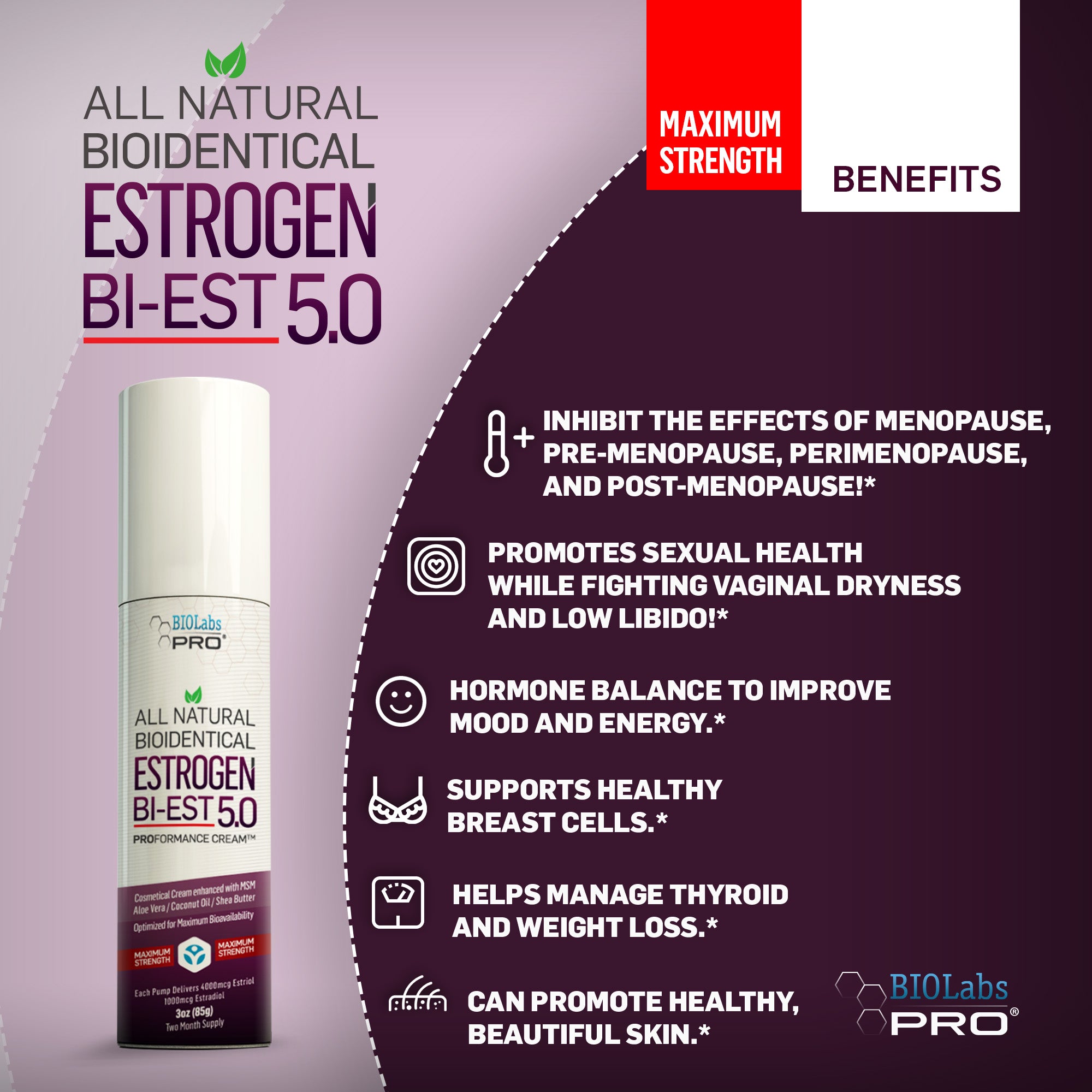 BIOLabs PRO® Natural Estrogen Bi-EST 5.0