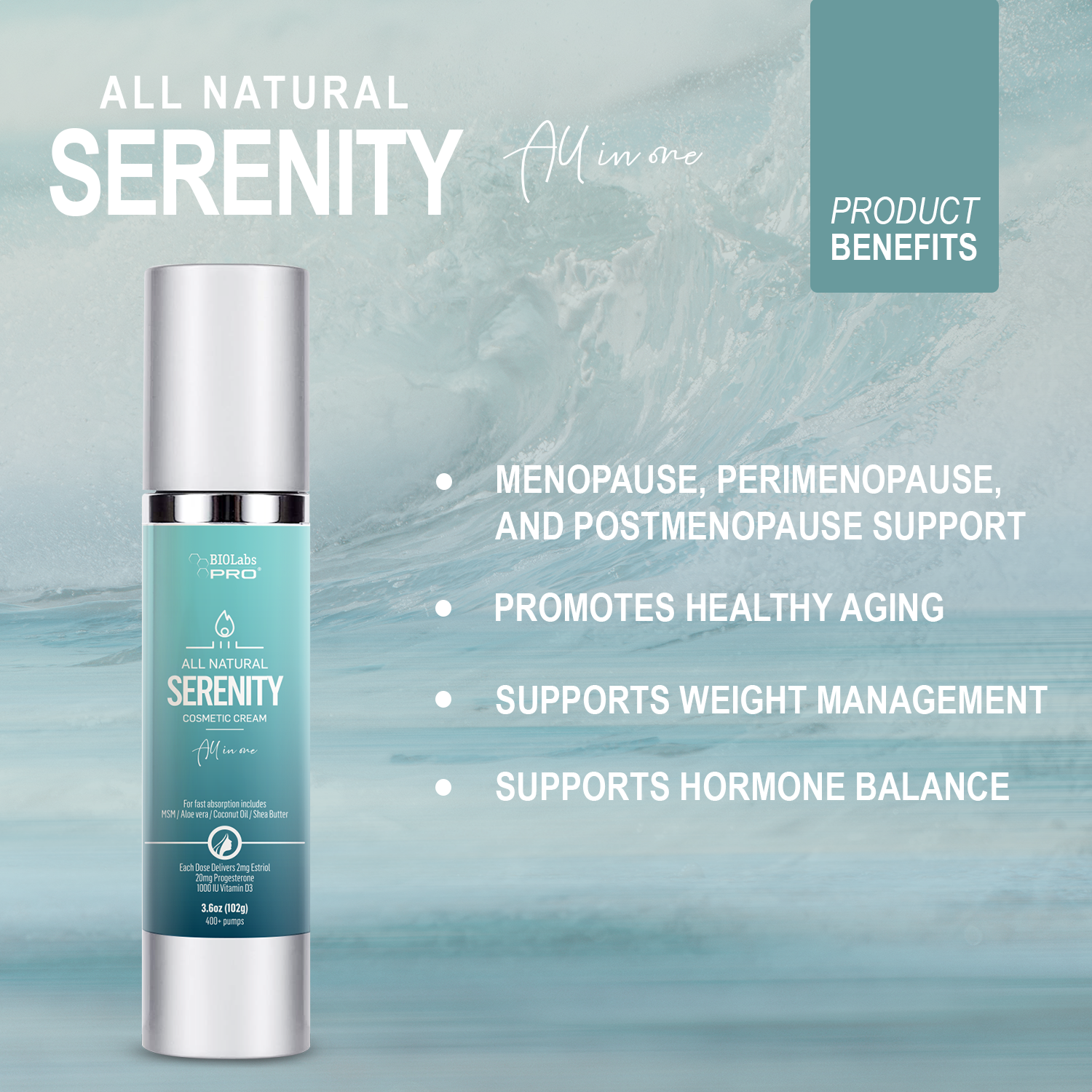 BIOLabs PRO Natural Serenity Cream