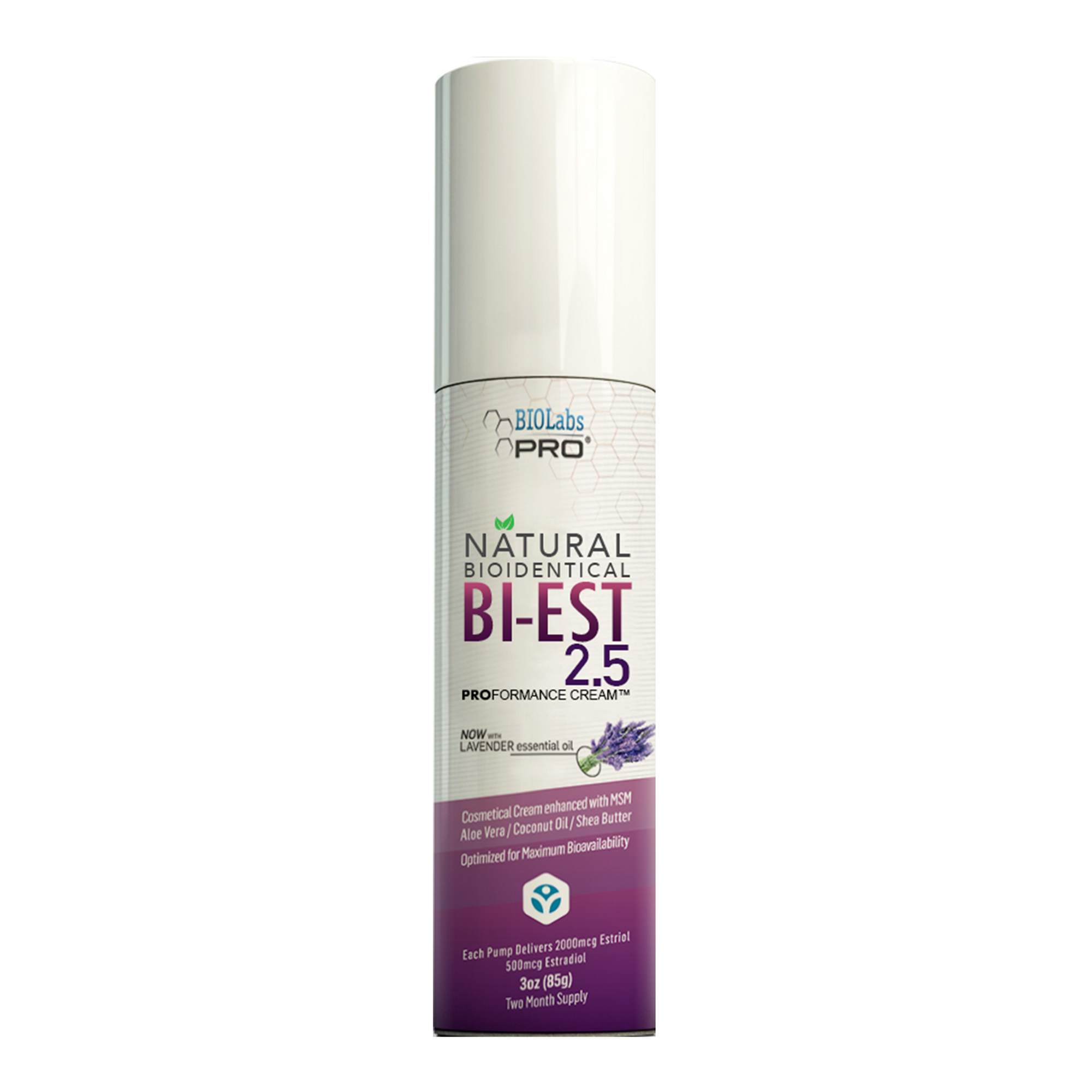 BIOLabs PRO® Natural Estro Bi-EST 2.5 Cream (Lavender)