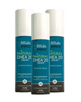 BIOLabs PRO Natural DHEA 20MG CREAM 3oz (3-pack bundle) 6 month Supply!